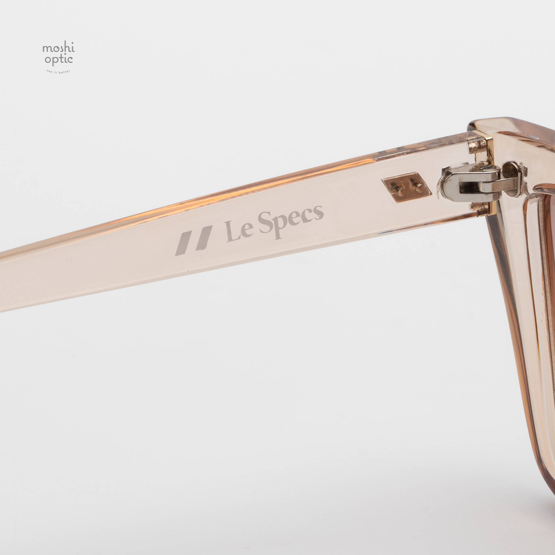 แว่นกันแดด Le Specs LSP2552142 VELODROME Vanilla Brown Clear Brown Gradient