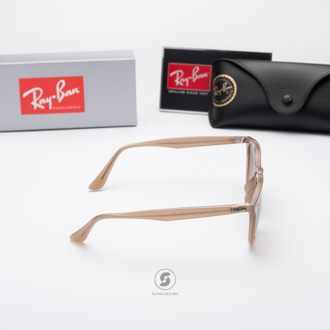 Ray Ban Round RB4259F 616613 Beige Brown Gradient