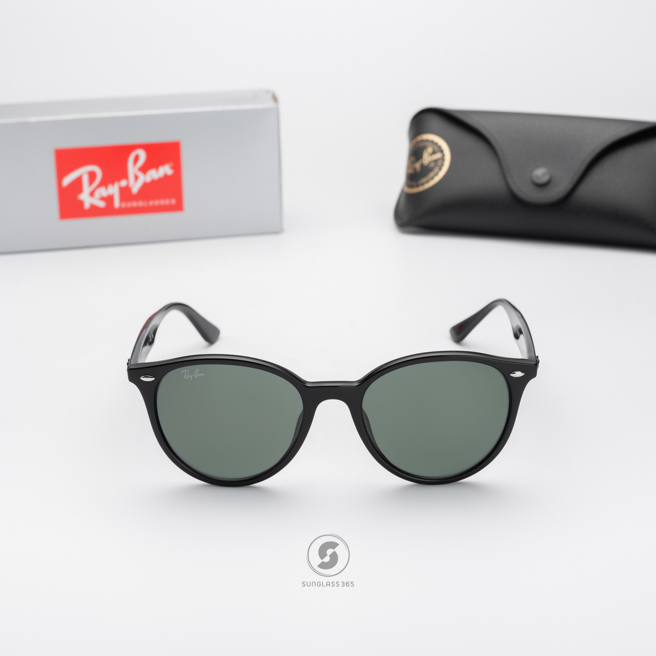 Ray-Ban Round RB4305F 601/71 Green