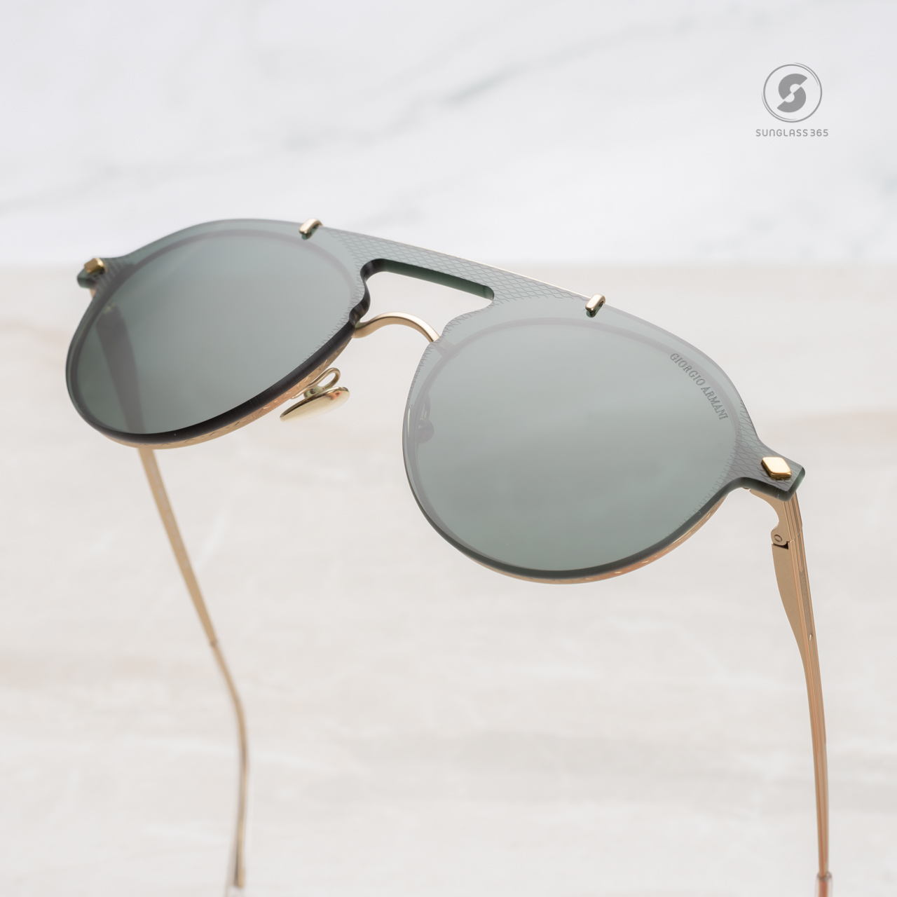 กรอบแว่น Giorgio Armani AR6107 30021W + Clip On