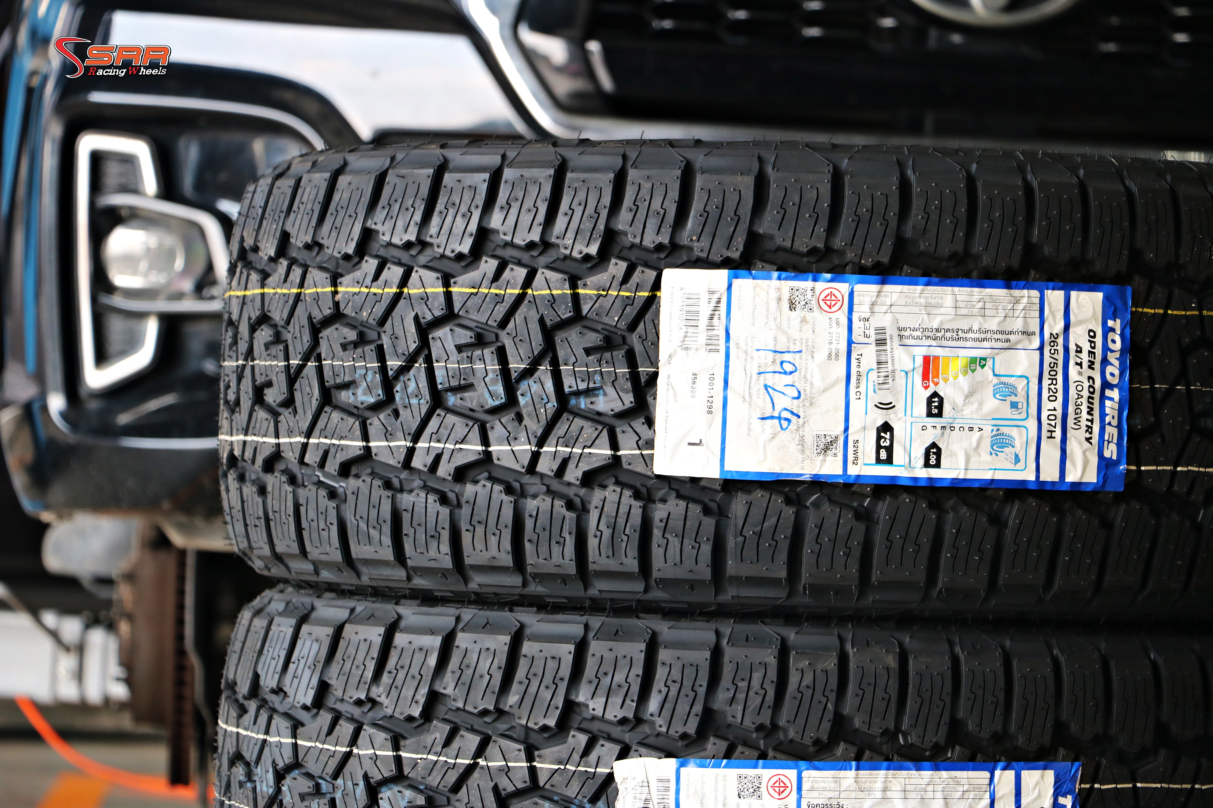 TOYO OPAT3 ขนาด 265/50R20 (ตัวหนังสือขาว)ปี24