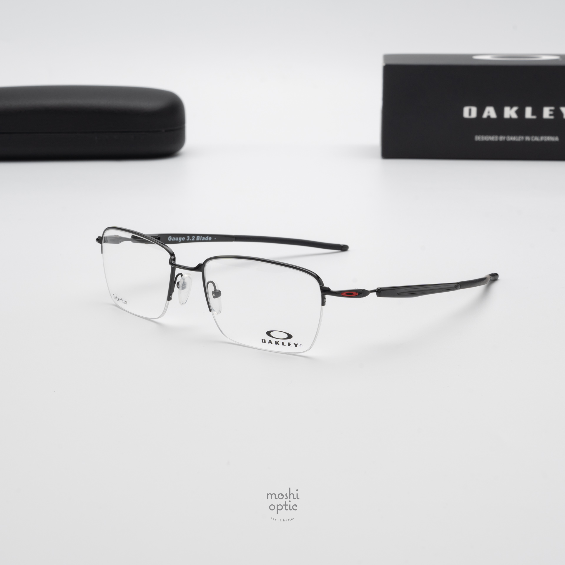 Oakley Gauge 3.2 Blade OX5128-04 Polished Black