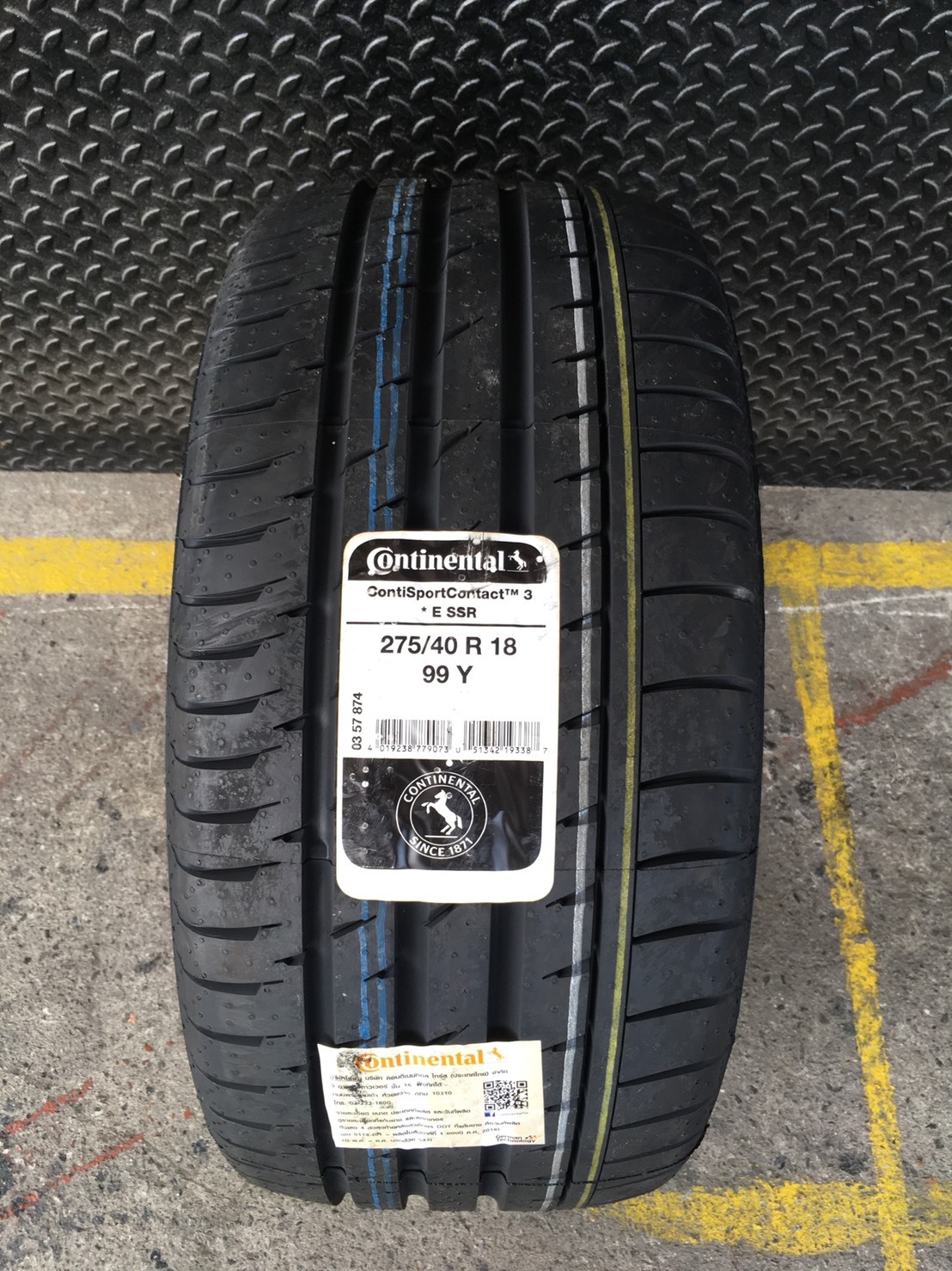 CONTINENTAL CONTISPORT CONTACT3 SSR 275-40-18 เส้น14500