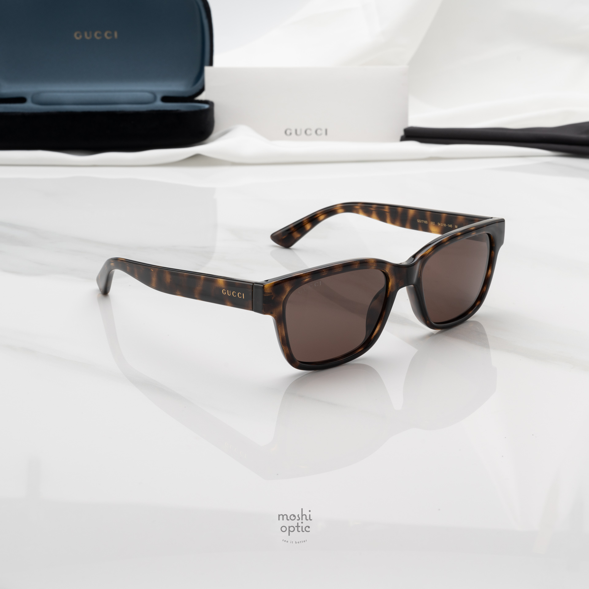 แว่นกันแดด Gucci GG1716S 002