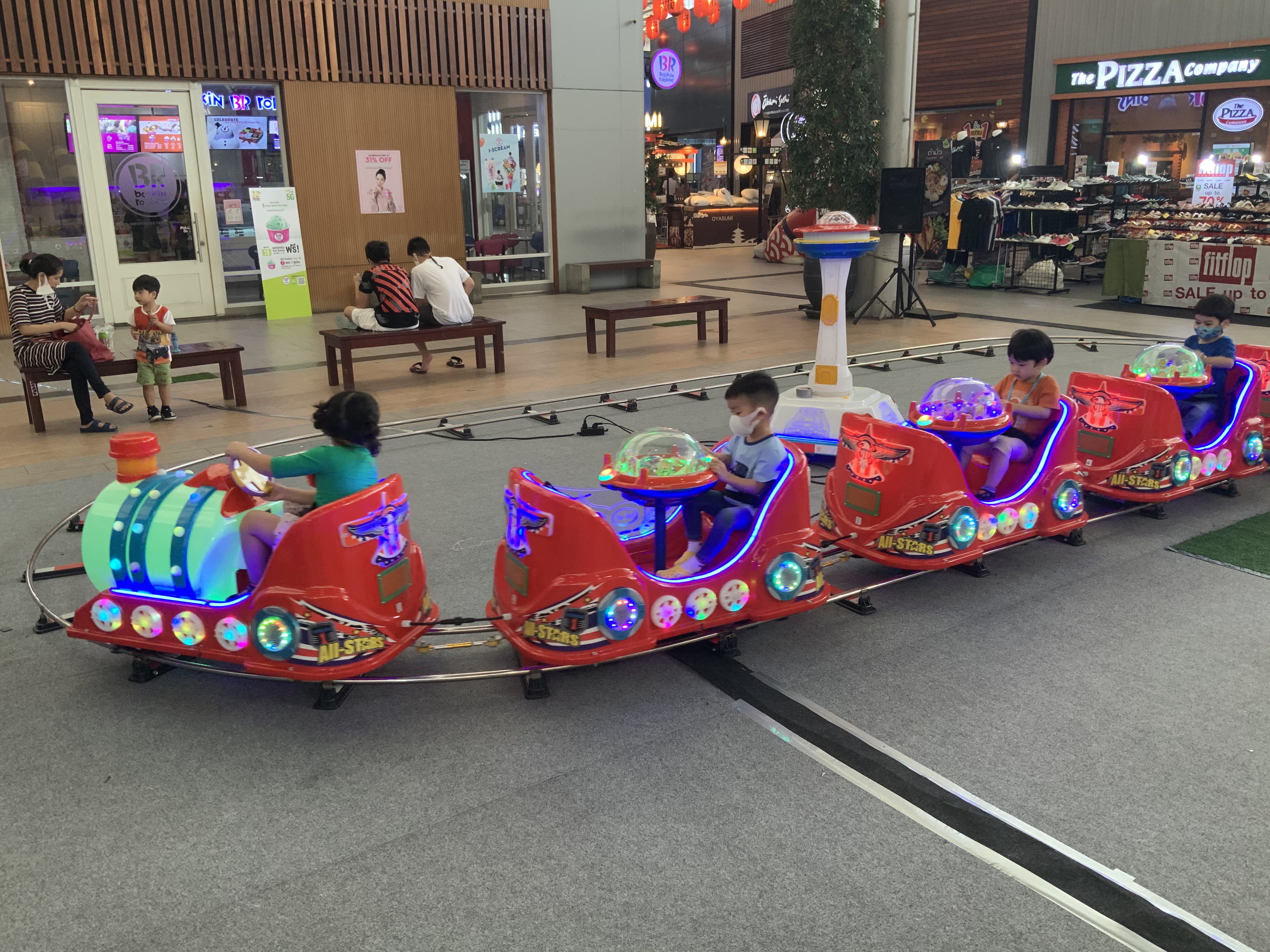รถไฟเด็กขนาด 5 x 9 เมตร