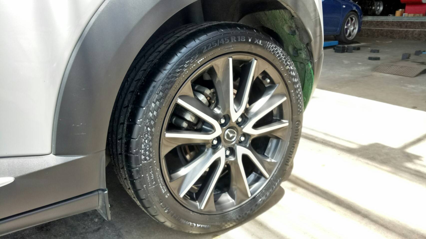 CONTINENTAL MC6 225/45-18 ใส่ CX3ราคาถูก