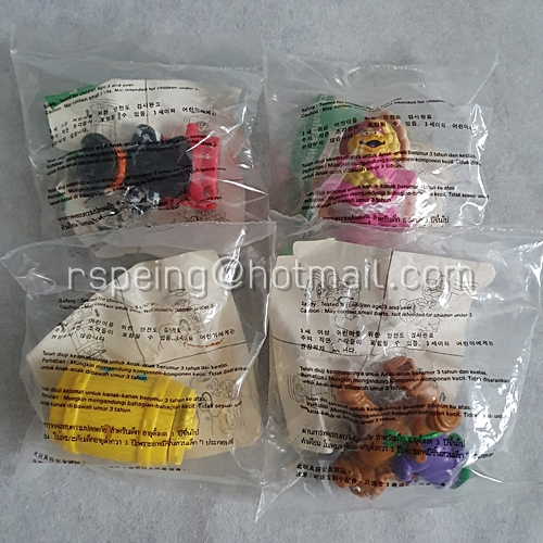 แมคโดนัลด์ แฮปปี้ มีล ทอยส์ 1995 : แมคโรดีโอ McDonald’s Happy Meal Toys 1995 : McRodeo (ครบชุด)
