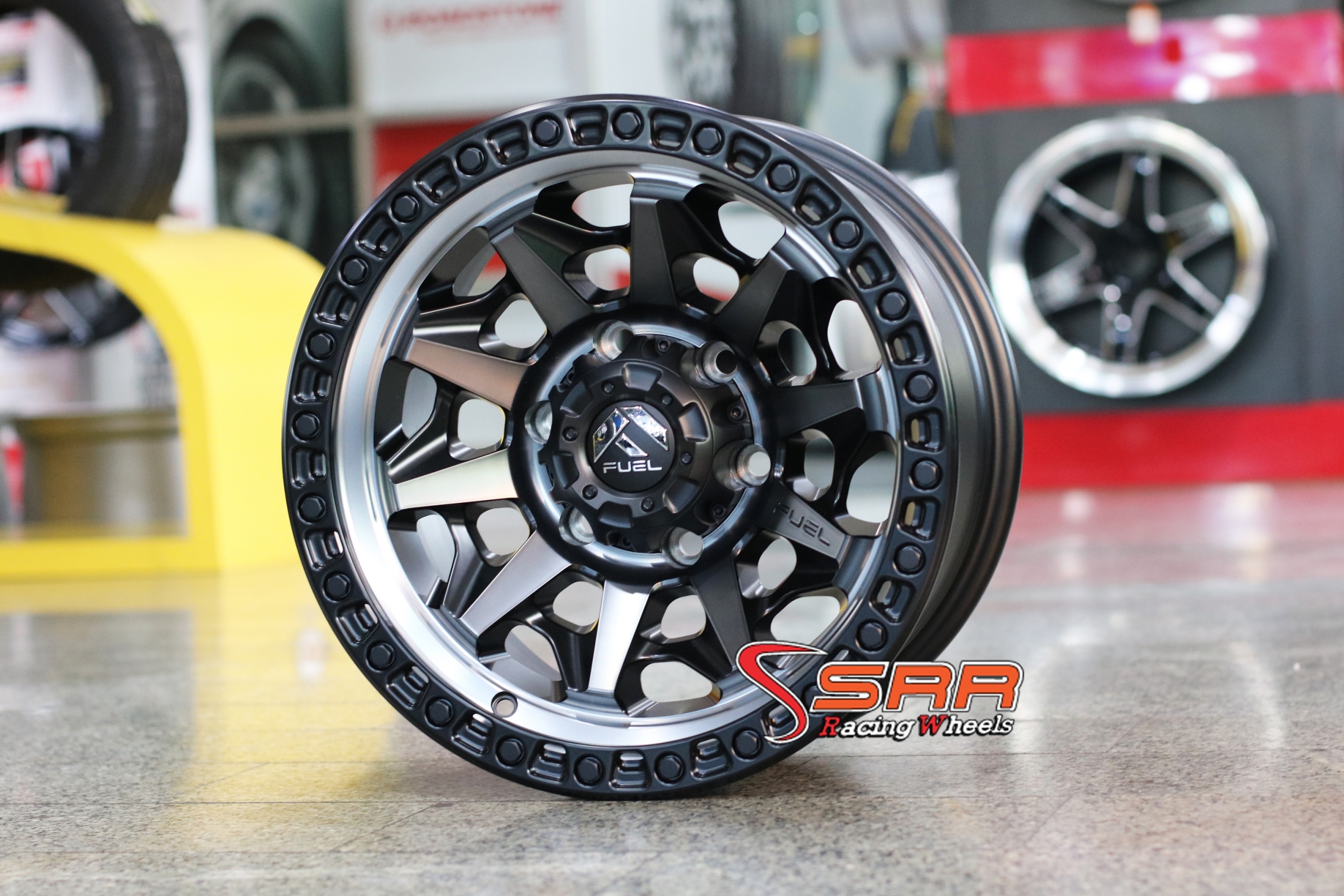 ล้อแม็กซ์แท้ FUEL COVERT ขอบ16 กว้าง8 PCD6X139.7 offset+1