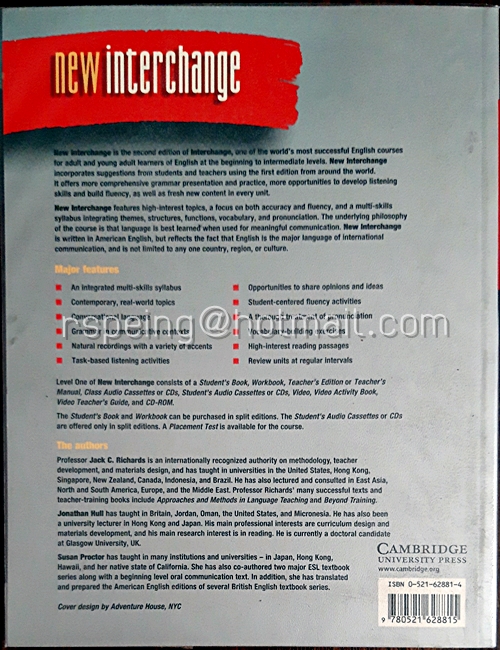 New Interchange : English for International Communication (Student's Book 1)