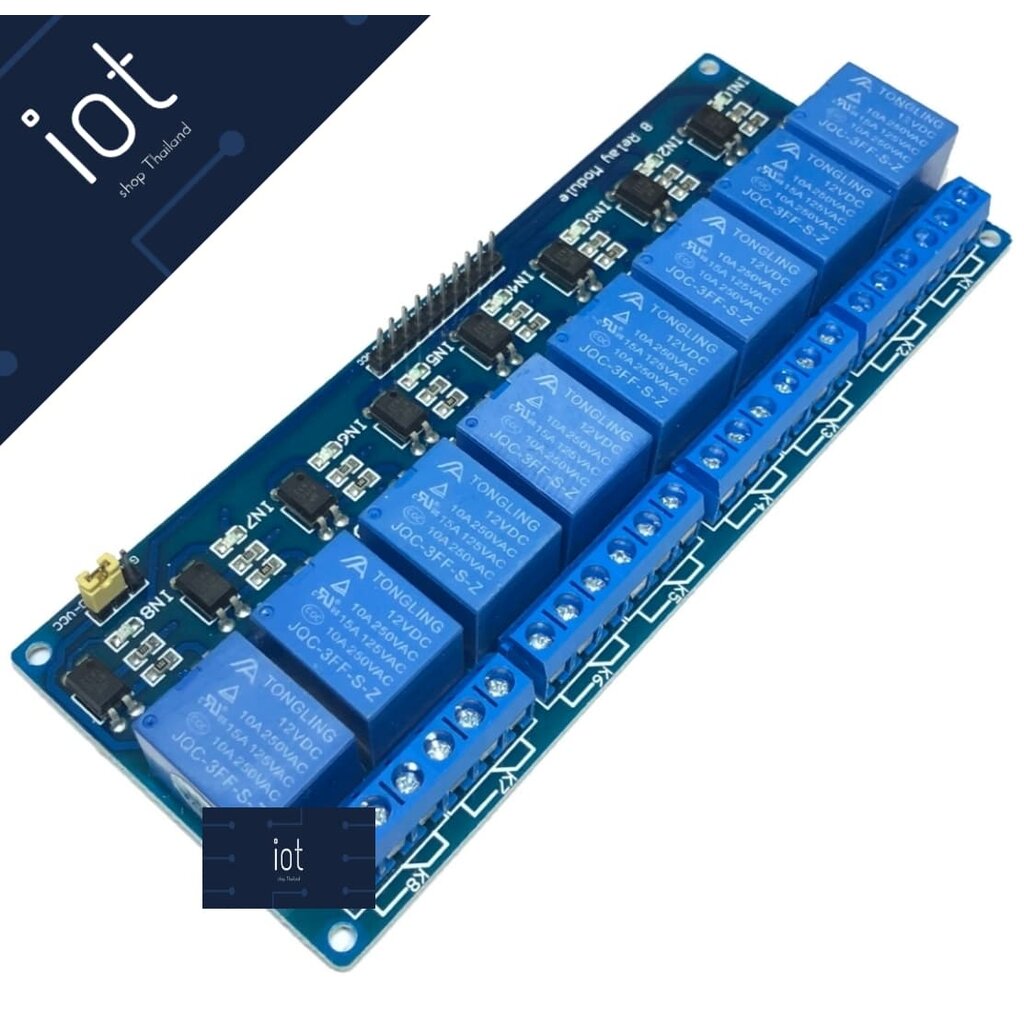 Module Relay 12V 8 Channel Active LOW