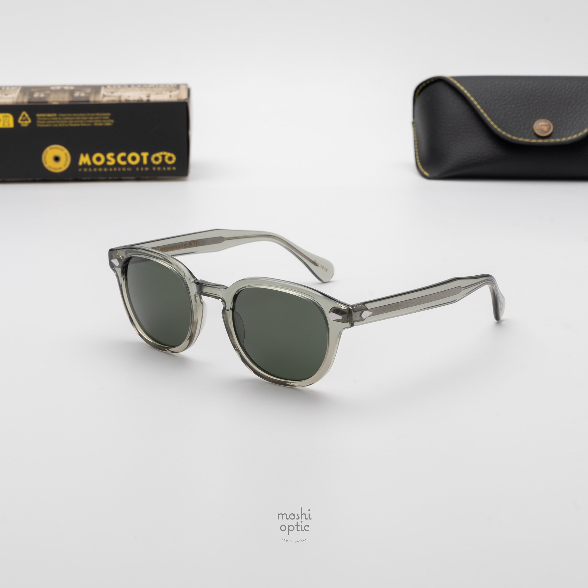 แว่นกันแดด Moscot Sun Lemtosh Sage G-15