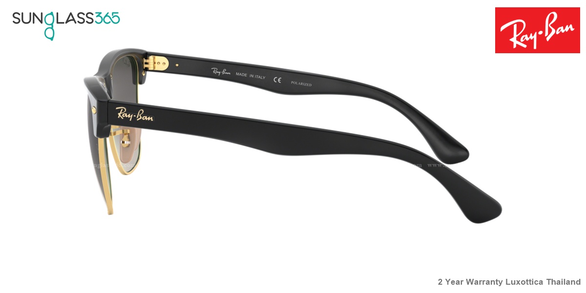 Ray-Ban RB4175 877/M3 DEMI GLOSS BLACK Grey Gradient Dark Grey - Pola