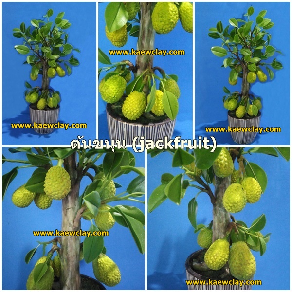 DVD การสอนทำต้นขนุน หรือ Link Online (DVD How to make Jackfruit with KAEWCLAY)