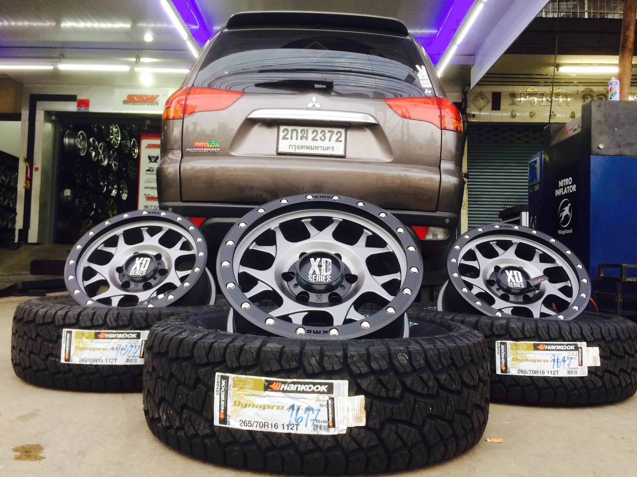 ล้อแท้ KMC XD127 ขอบ16 พร้อมยาง โปรโมชั่น