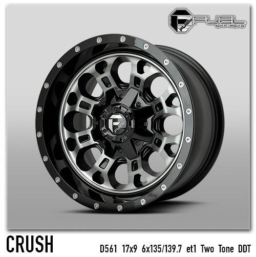 ล้อแท้ #FUEL #CRUSH ขอบ17 ราคาถูก