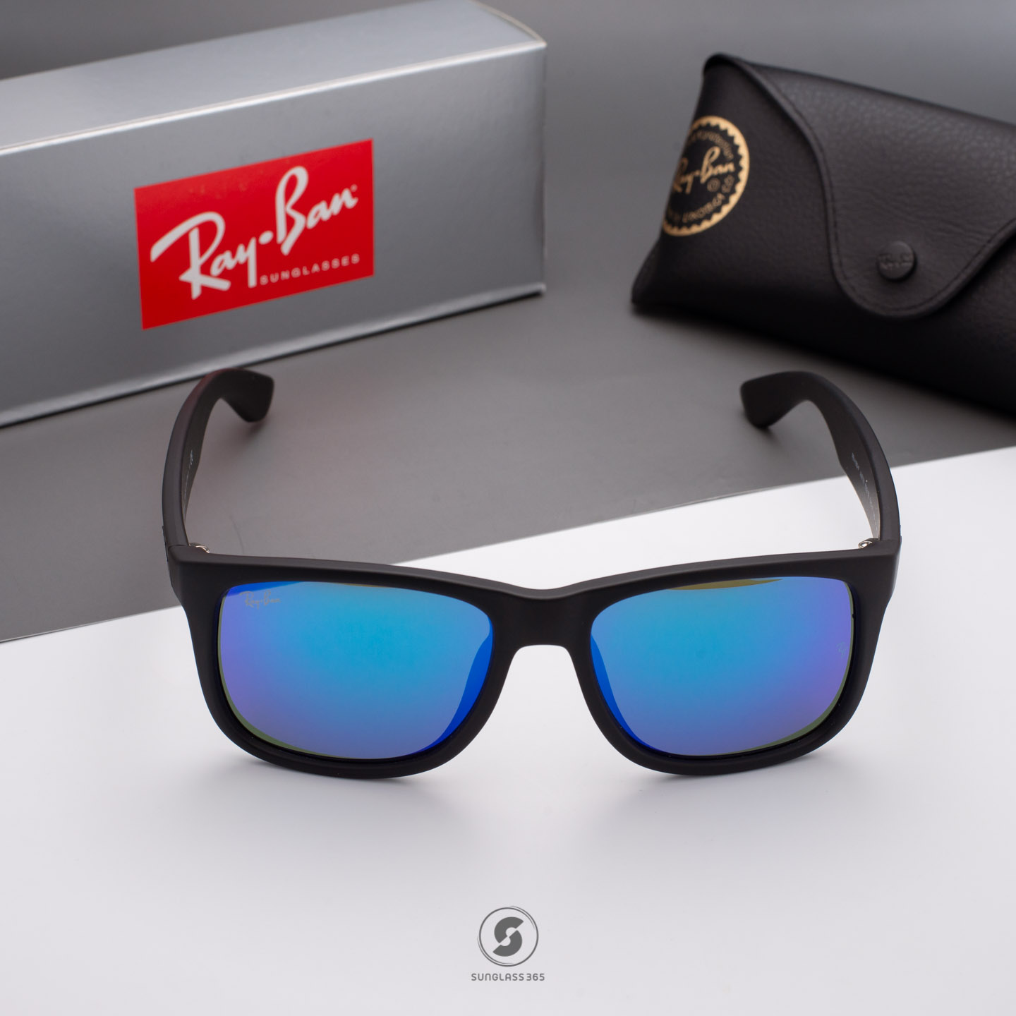 RayBan RB4165F 622/55 Justin Blue mirror
