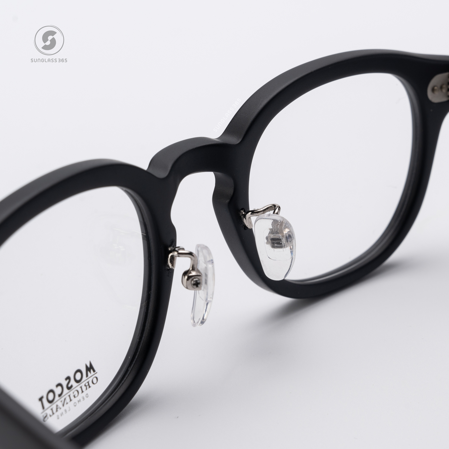 แว่นสายตา Moscot Lemtosh Col. Matte Black (Asian Fit with Nose Pad)