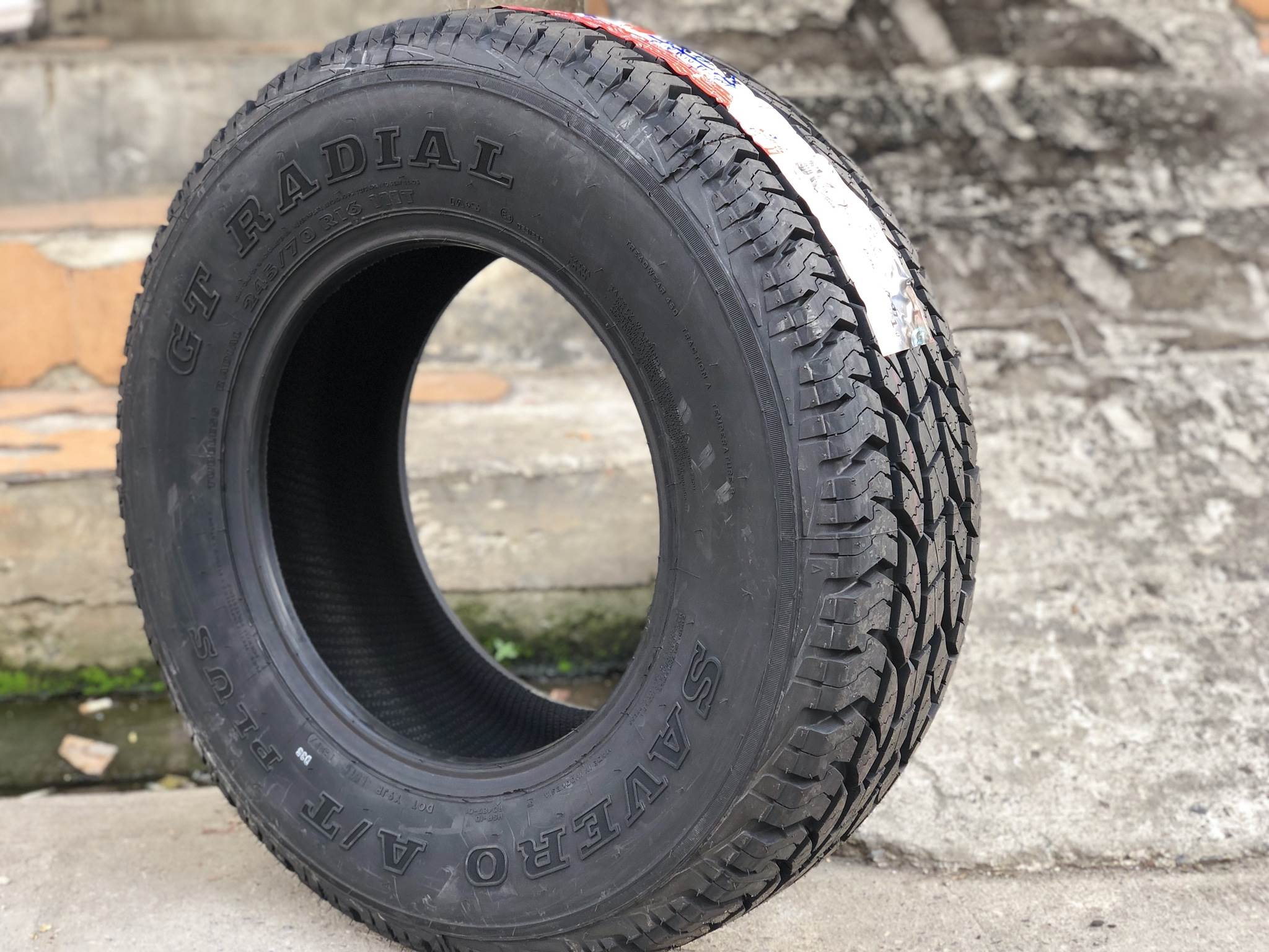 ยางใหม่ GT RADIAL SAVERO A/T PLUS 265/70-16 เส้น 2750 ปกติ 3500 ปี17
