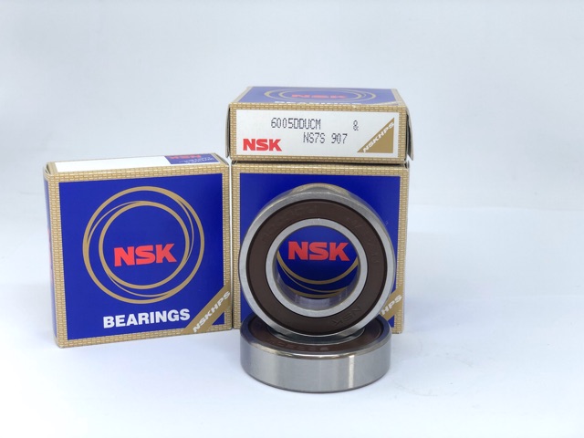 6005 DD NSK ตลับลูกปืน 6005 ฝายางขนาด รูใน 25 นอก 47 หนา 12 มิล ยี่ห้อ NSK เอ็นเอสเค