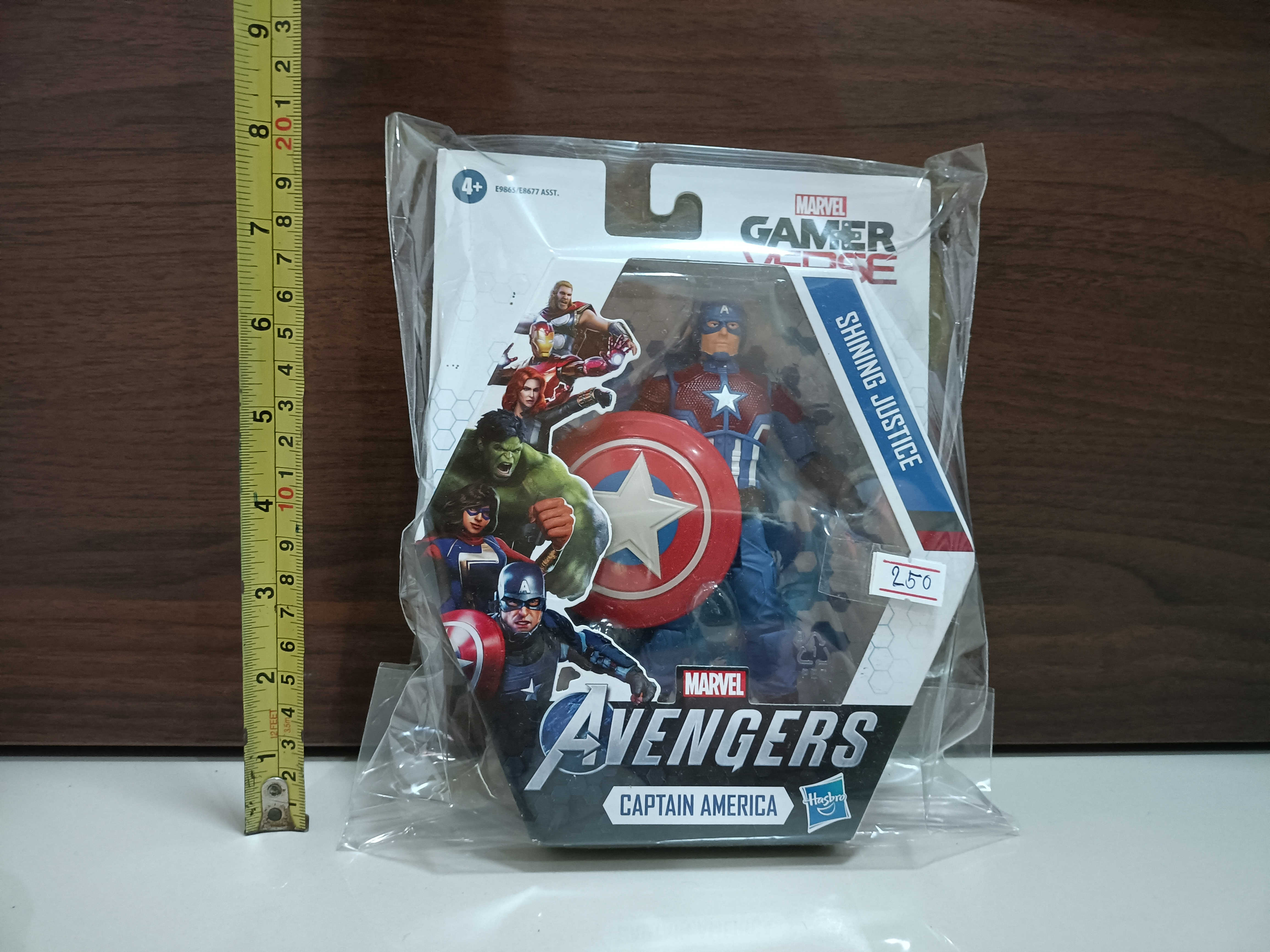 แอคชั่นฟิกเกอร์กัปตันอเมริกางานแท้hasbro