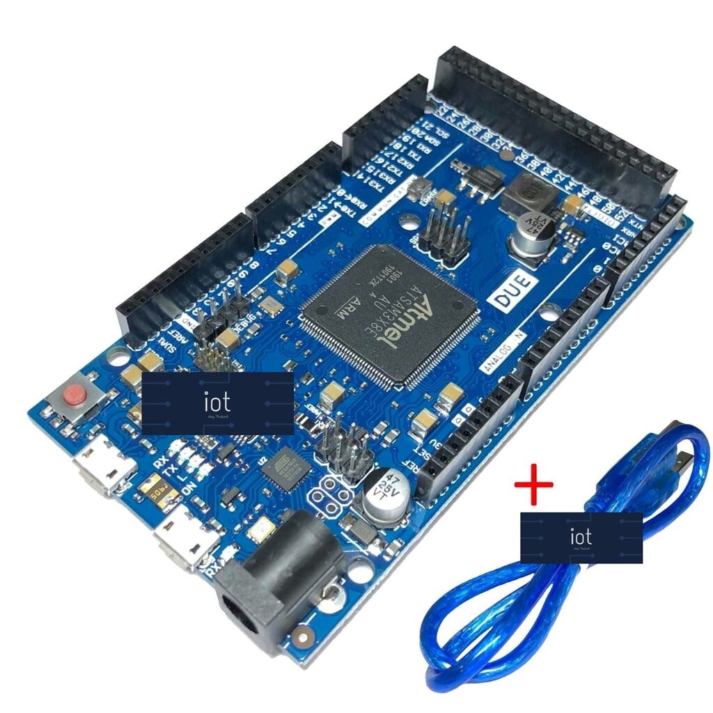 บอร์ด DUE R3 ARM 32-bit พร้อมสาย Micro USB