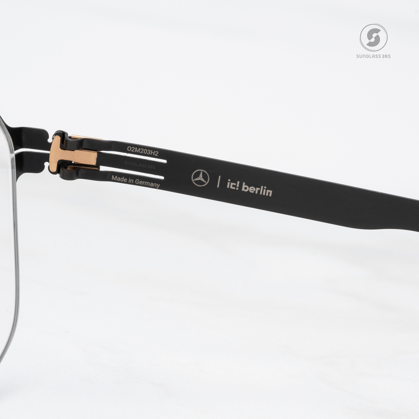 กรอบแว่น IC BERLIN MB18 Black