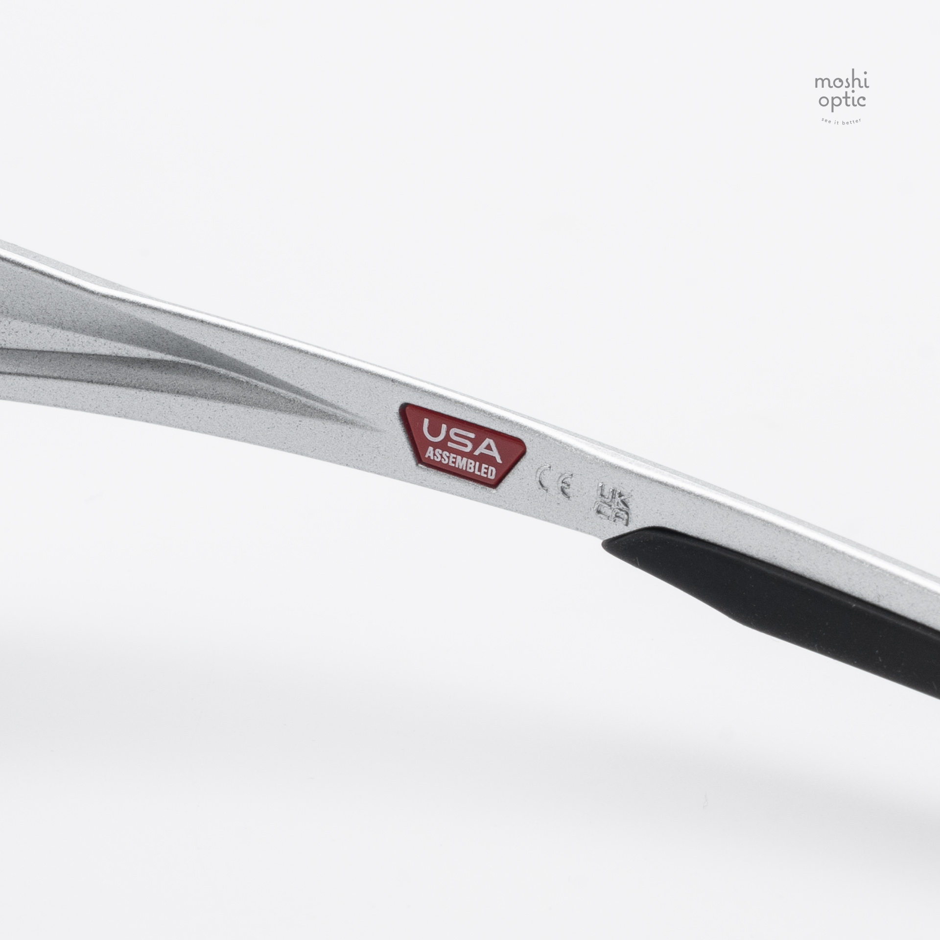 OAKLEY Eyejacket Redux OO9438-05 Silver Prizm Black Polarized