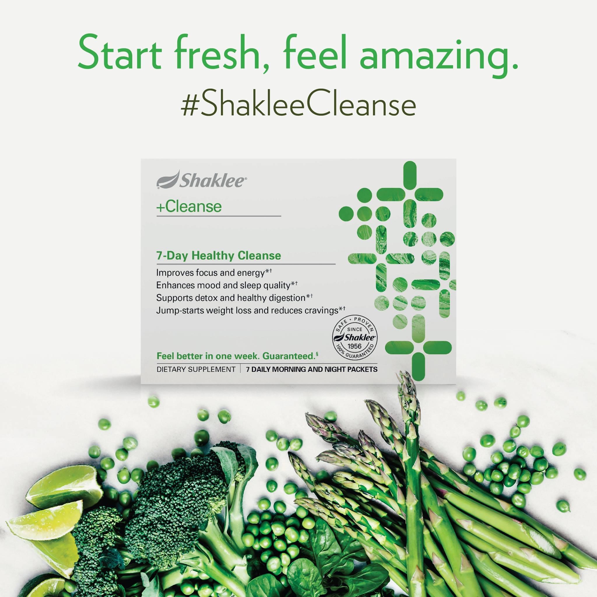 (พร้อมส่งในไทย) ลด 50%ตัวช่วยดีท็อกซ์ร่างกายและลำไส้ 7-Day Healthy Cleanse