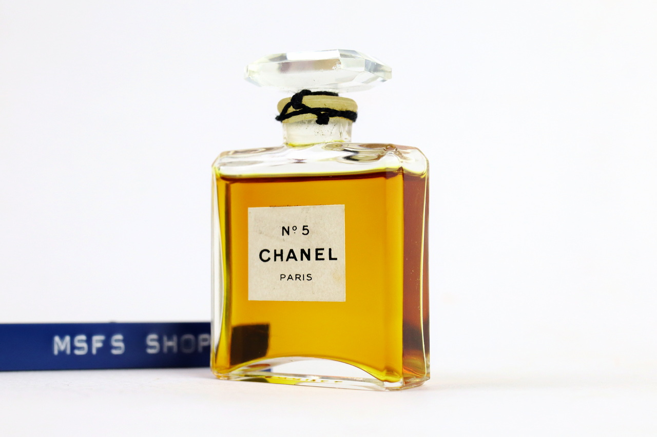 [Vintage] CHANEL N°5 Parfum 14ml รุ่นจุกแก้วแบบบาง แบบแต้ม - น้ำหอม Vintage