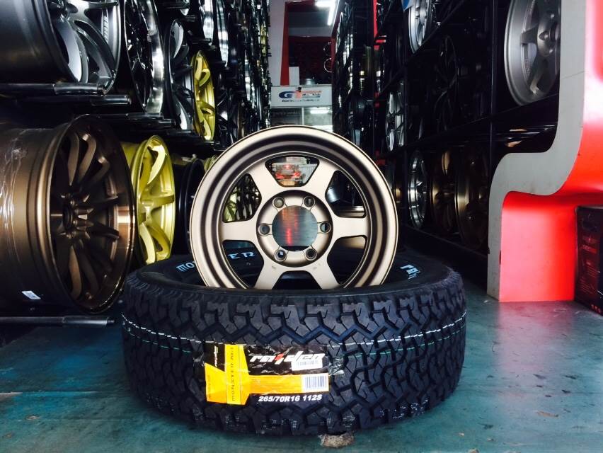 ล้อ OFFROAD ขอบ16พร้อมยาง MONSTER ชุด 23900 ปกติ 32000