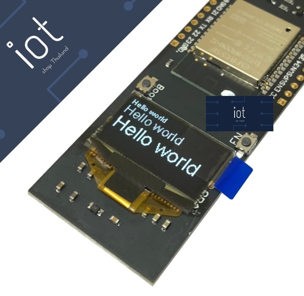 ESP32 0.96 inch OLED WiFi Bluetooth 18650 Battery Module