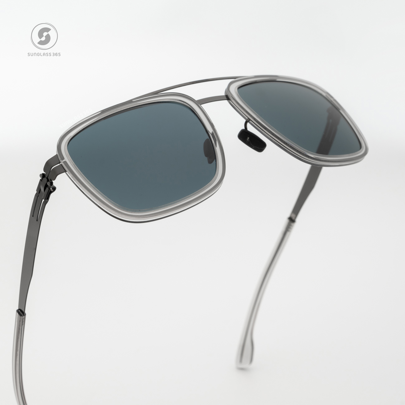 แว่นกันแดด IC BERLIN Jacob Sky Grey HD Gunmetal