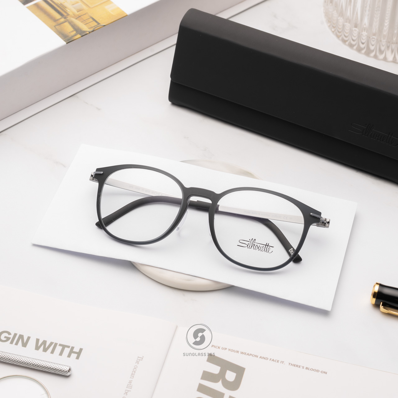 กรอบแว่น Silhouette Infinity View 2938 75 9040