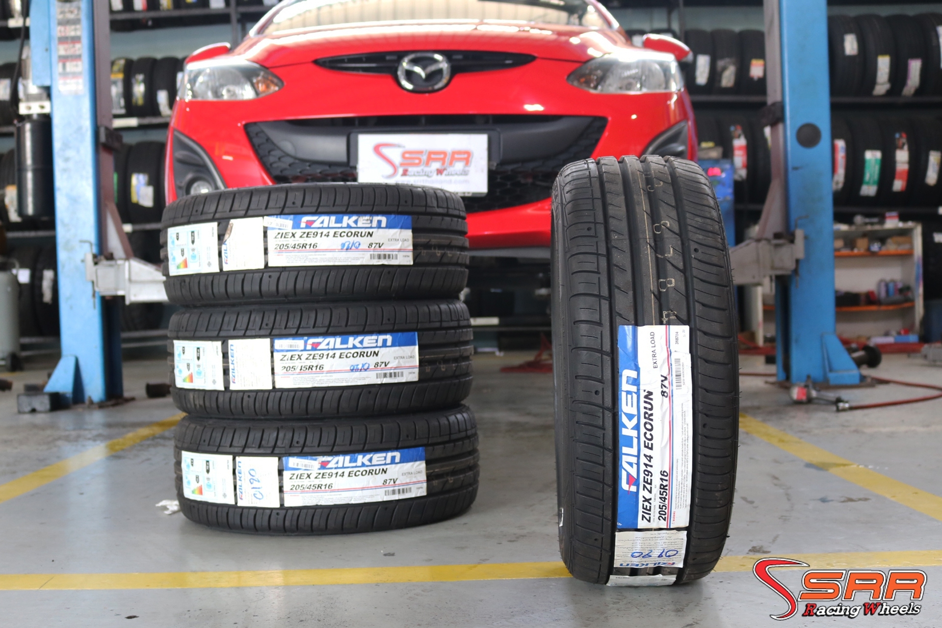 FALKEN ZE914 205/45R16 ปี20