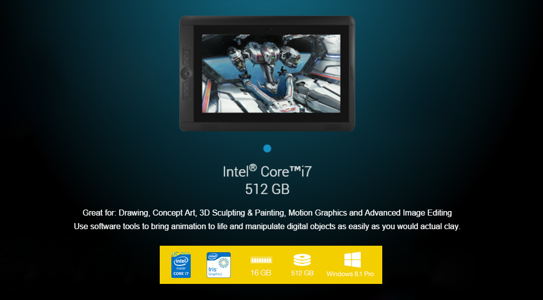 Cintiq Companion 2 (512 GB)