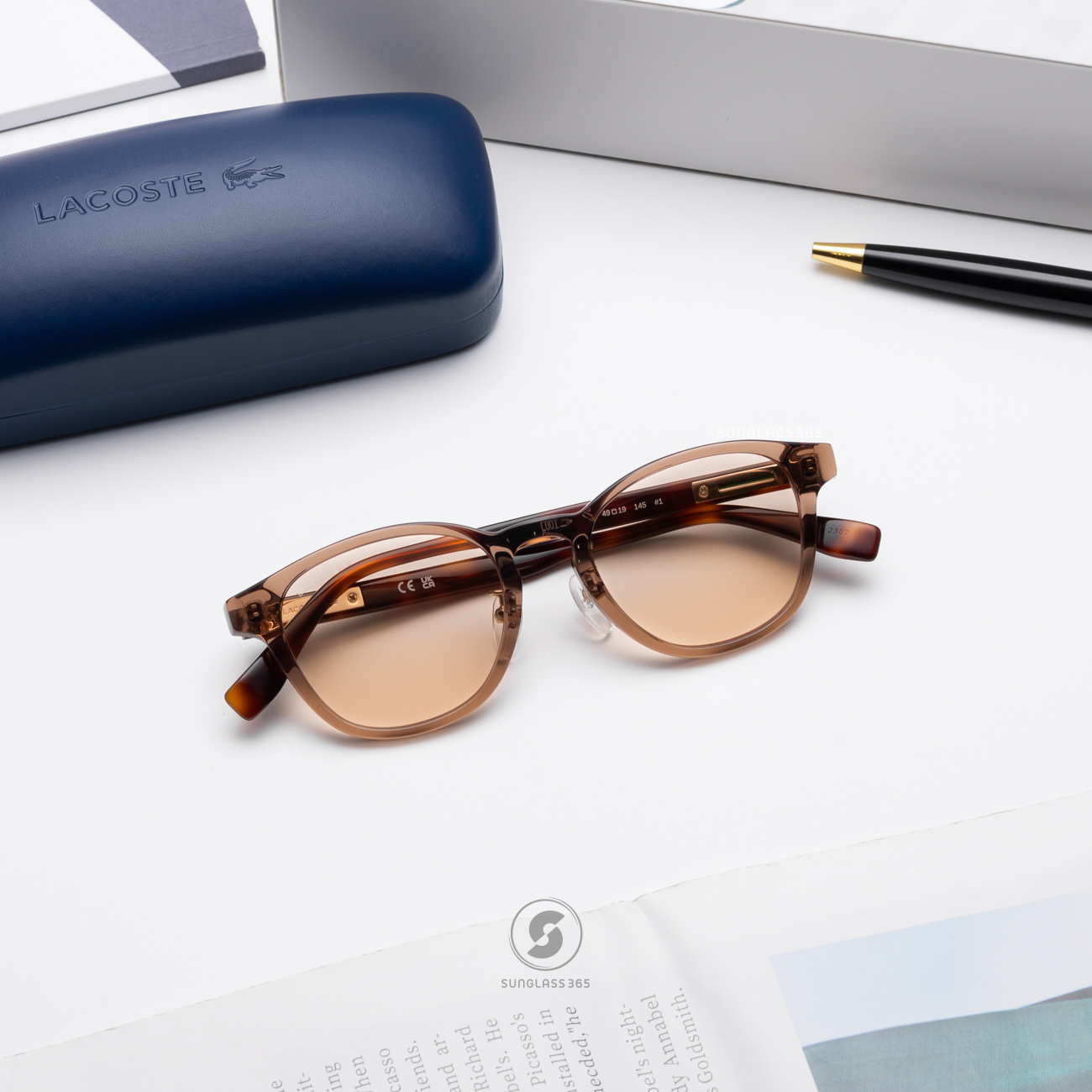 แว่นกันแดด Lacoste L6019SLB 210