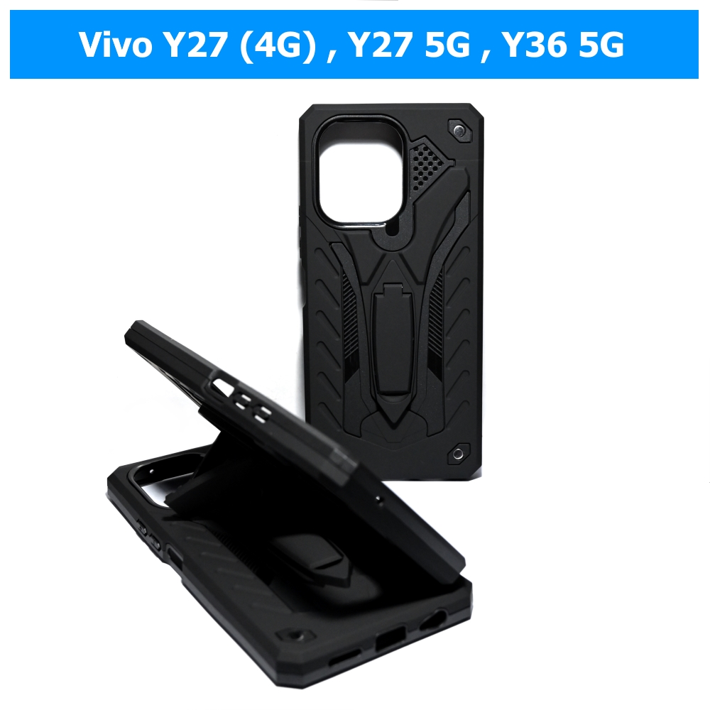 เคส Vivo Y27 (4G) , Y27 5G , Y36 5G - เคสหุ่นยนต์ วีโว่ กันกระแทก ตั้งได้
