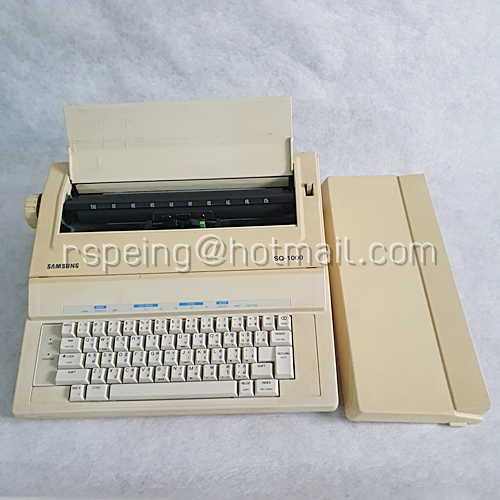 เครื่องพิมพ์ดีดไฟฟ้า Samsung รุ่น SQ-1000 ไทย-English