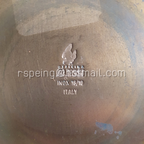 หม้อต้มกาแฟแรงดันวินเทจ ยุค 80 Alessi ก้นทองแดง 80's La Conica Alessi Espresso Coffee Maker