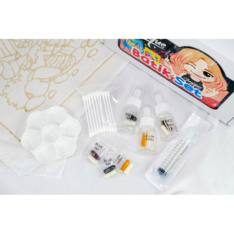 ชุดบาติก Batik Set อุปกรณ์ครบพร้อม ทำง่ายๆ สำหรับเด็ก