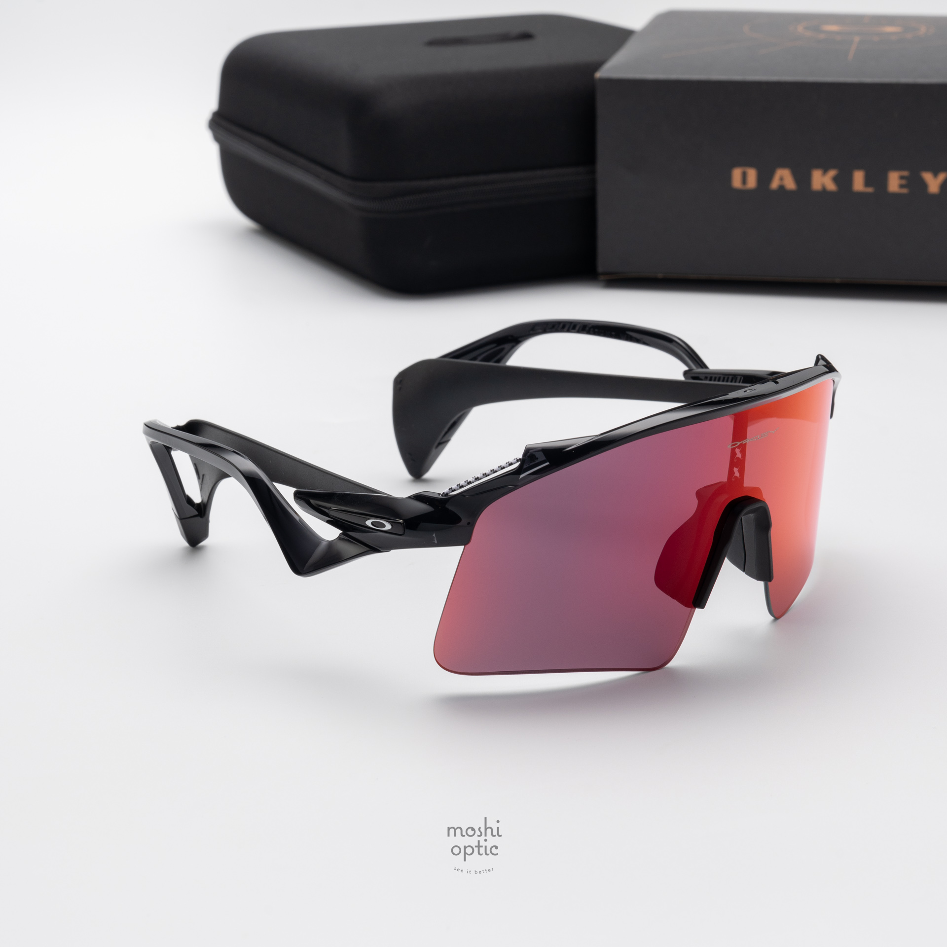 OAKLEY STUNT WING OO9519-01 Black INK Prizm Road