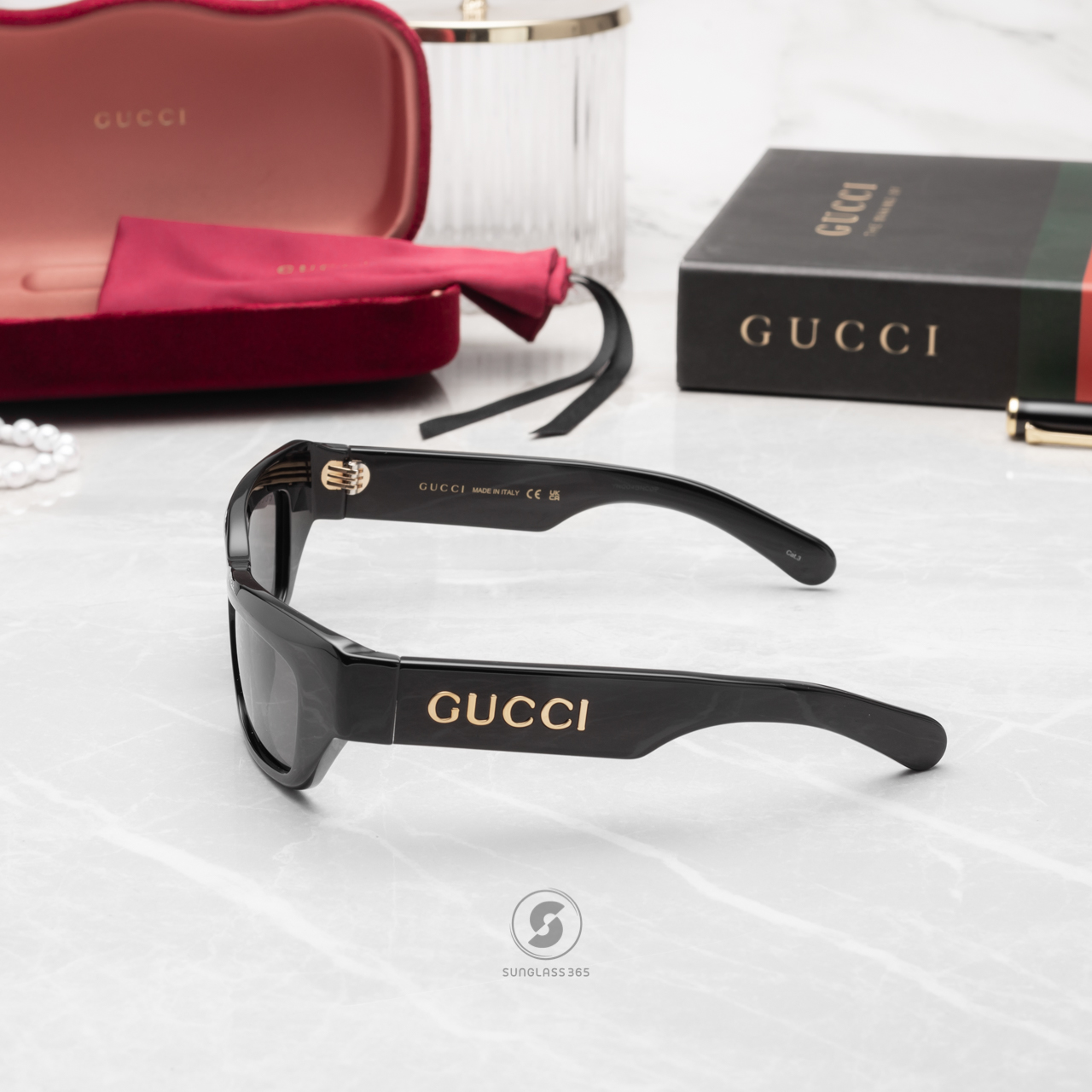 แว่นกันแดด GUCCI GG1296S 001