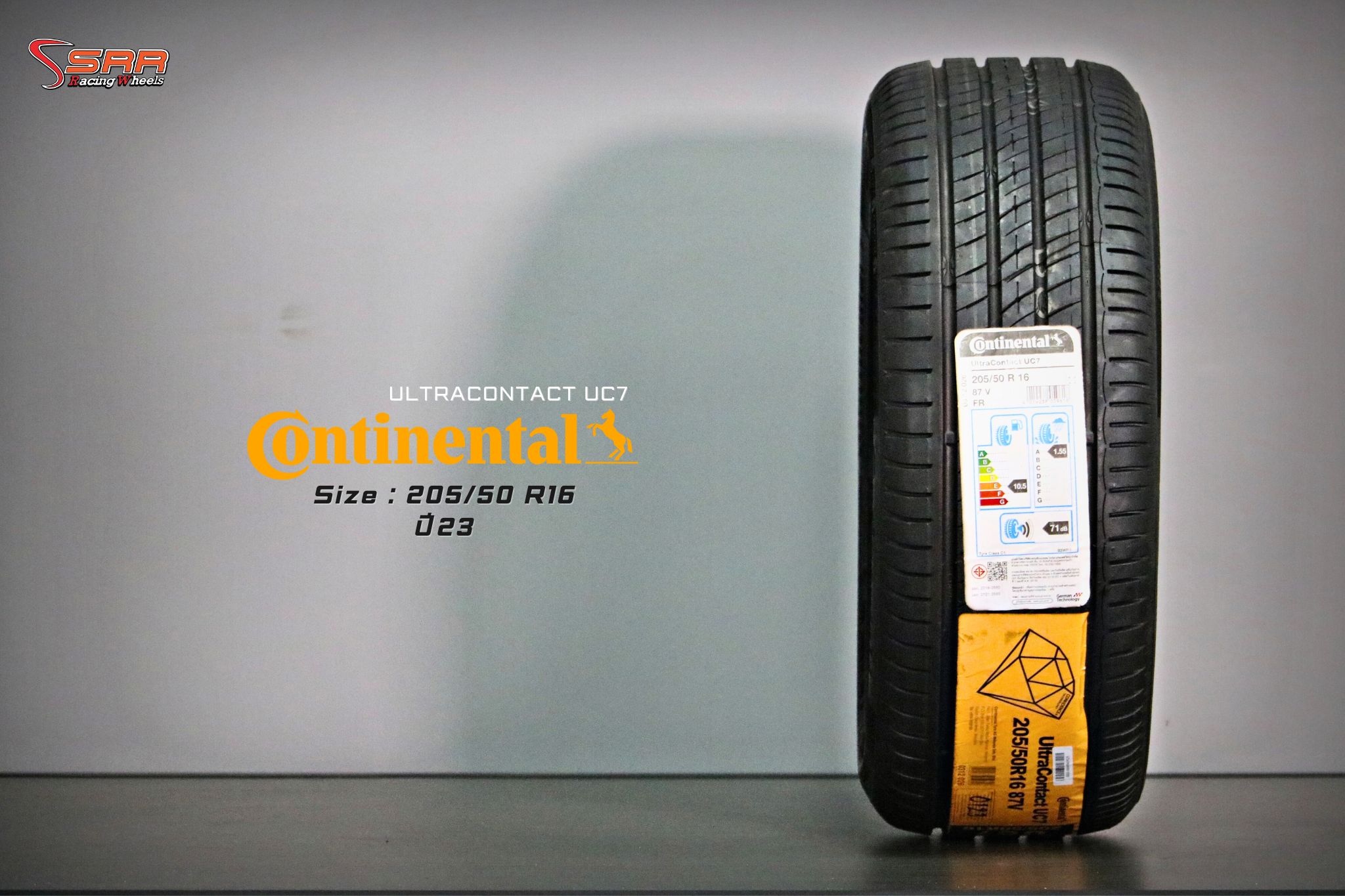 CONTINENTAL ULTRACONTACT UC7 ขนาด 205/50R16 ปี2023