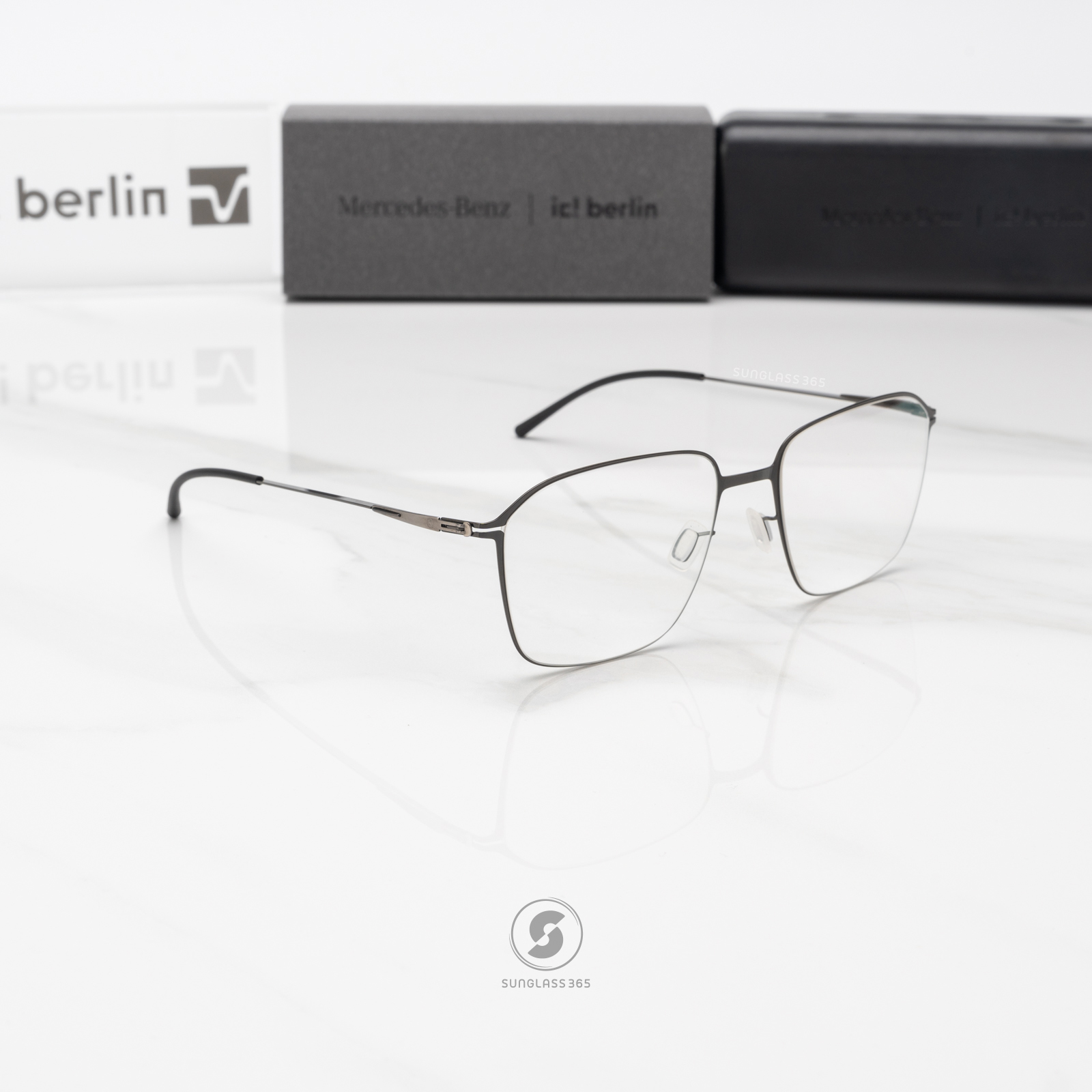 กรอบแว่น IC BERLIN MB17 Gunmetal