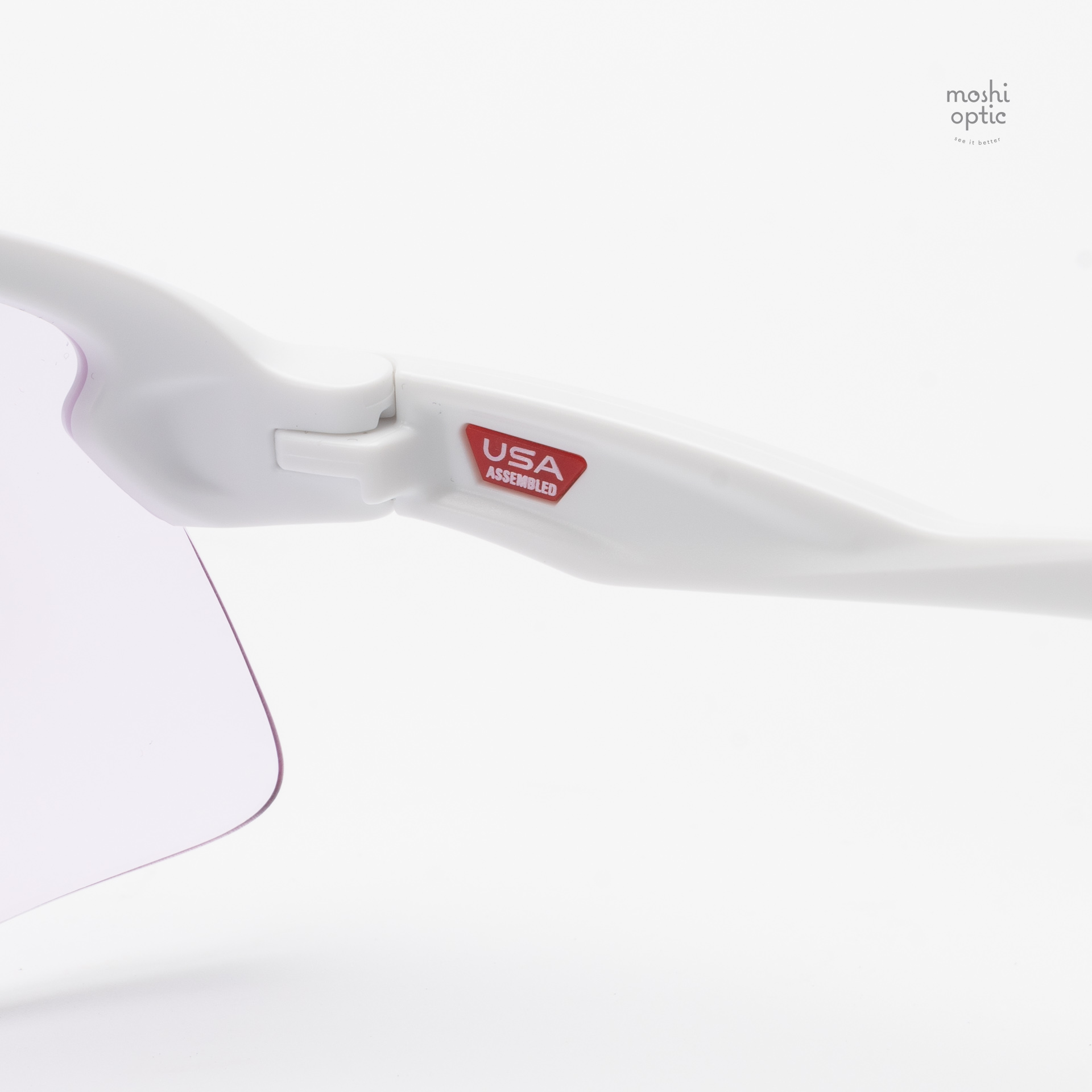 OAKLEY STUNT DEVIL S OO9518-07 Matte White Prizm Low Light