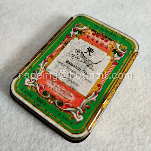 กล่องสไลด์ยาอมตราเสือ Balashin Sai