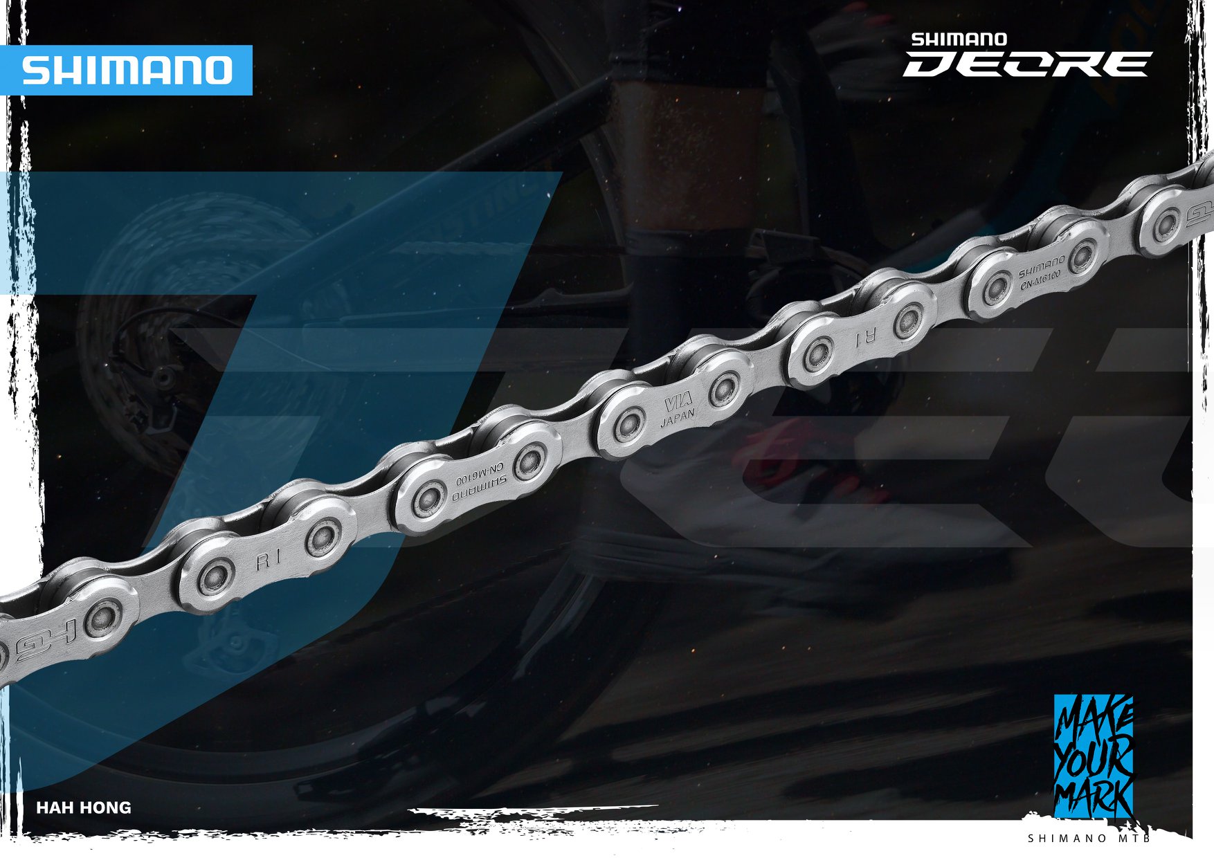 Shimano Deore HG M6100 โซ่ 12sp (Japan)