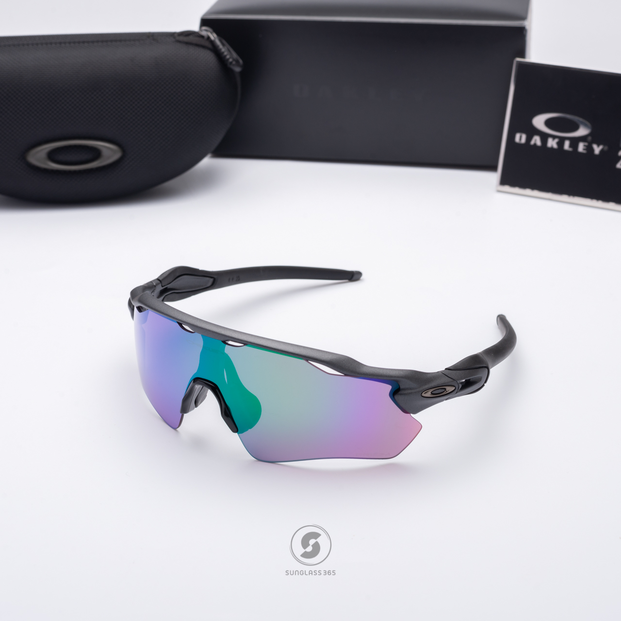 Oakley OO9208-A1 RADAR EV PATH Steel Prizm Road Jade