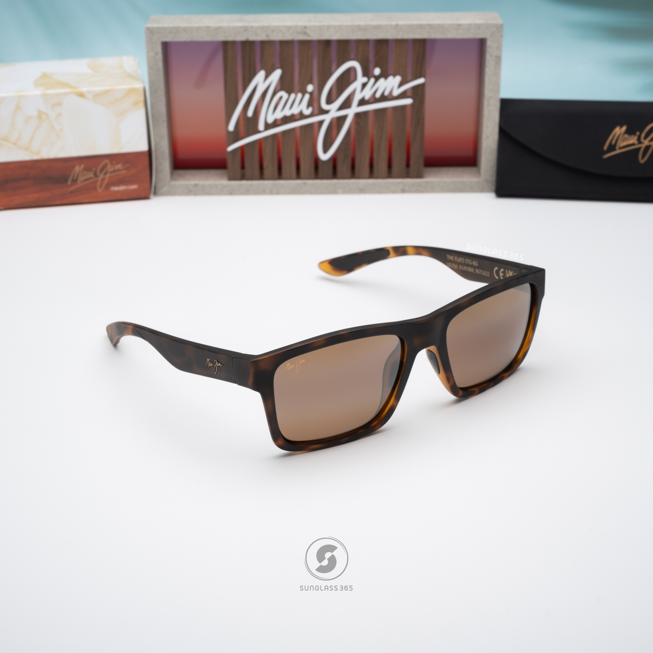 แว่นกันแดด Maui Jim The Flats MJ H897 10 HCL Bronze
