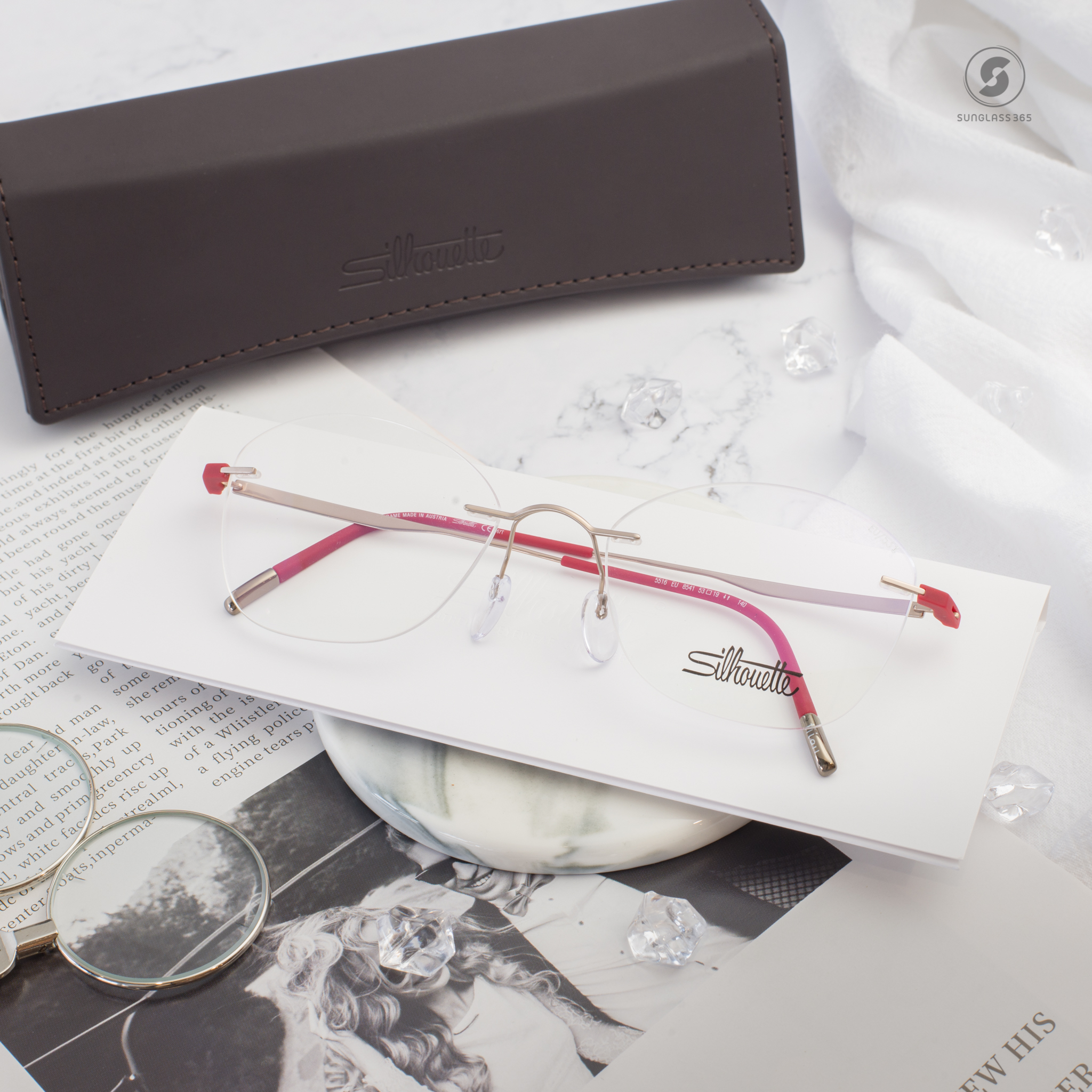 กรอบแว่น Silhouette Alpha 5516/EU-8541
